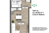 HÜTTEL 101 LIVING ++ ZWEI Zimmer mit BALKON