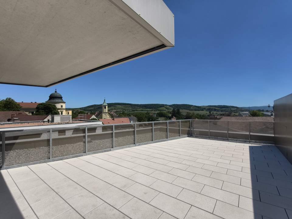 FLORIANI – Quartier am Tullnerfeld - Eleganter 3 Zimmer Dachterrassentraum - Klimaanlage - Bahnhof Tullnerfeld in der Nähe - PROVISIONSFREI