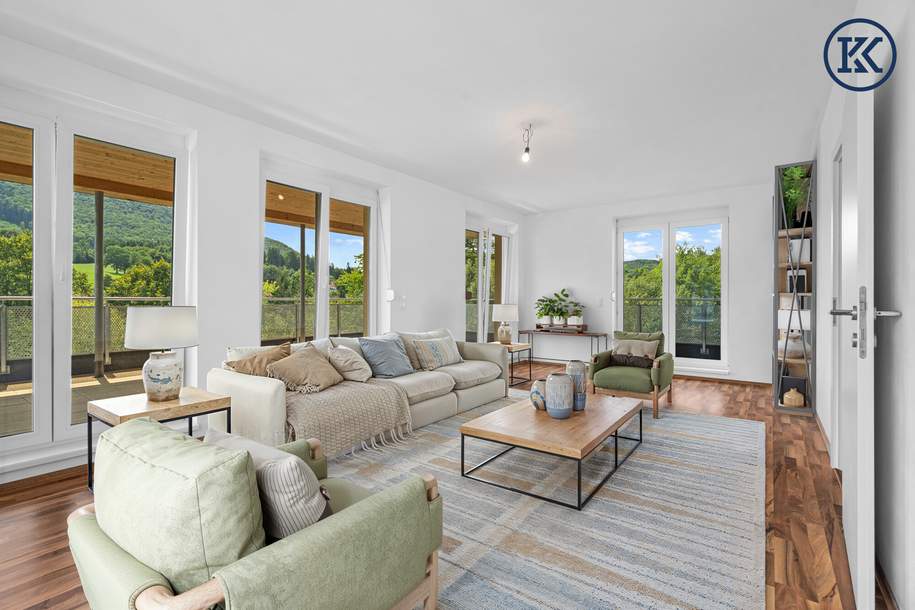 Zuhause im Grünen – Lichtdurchflutete Wohnung mit Dachterrasse & Gartenoase, Wohnung-kauf, 250.000,€, 3204 Sankt Pölten(Land)