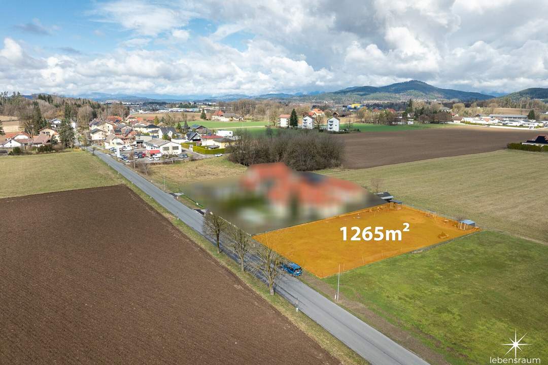 Traumhaftes Grundstück am Stadtrand von Klagenfurt – Ihre Chance für ein neues Zuhause oder ein attraktives Investment.