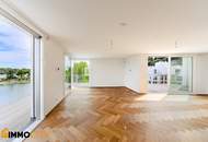 EXKLUSIVE PENTHOUSE-RESIDENZ DIREKT AM WASSER – CA. 363 M² &amp; RUND 485 M² PRIVATE FREIFLÄCHEN | THE SHORE, 1190 WIEN