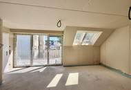 Erstbezug! Wunderschöne 2-Zimmer Dachgeschosswohnung mit Loggia nähe Kutschkermarkt