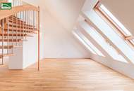 Sonnige Dachgeschosswohnung mit Blick &amp; Stil – Nähe Mariahilfer Straße