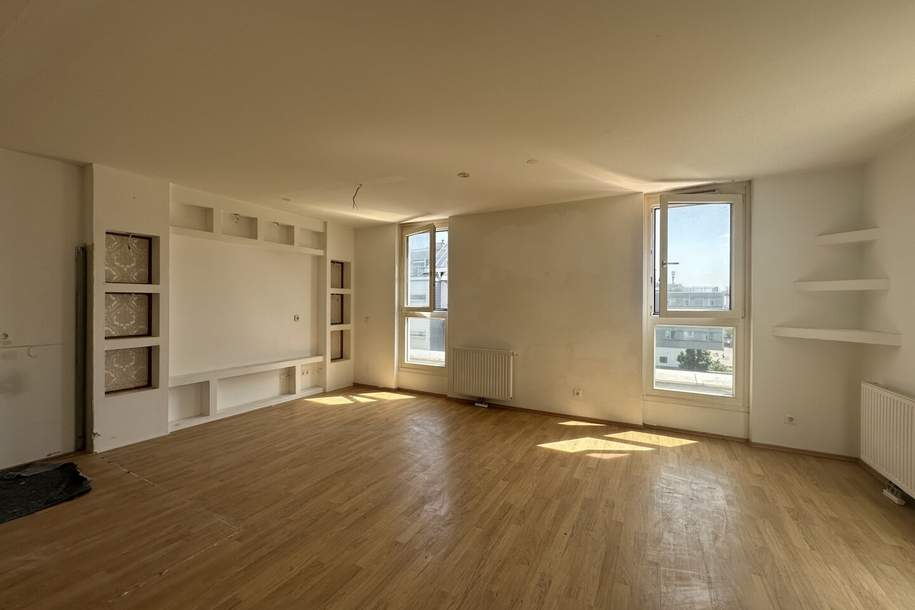 unbefristete 3 Zimmer Dachgeschosswohnung mit Terrasse, Wohnung-miete, 1.158,07,€, 1100 Wien 10., Favoriten