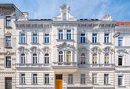 Edles Dachgeschoss-Domizil auf zwei Ebenen im klassischen Altbau mit Grünblick