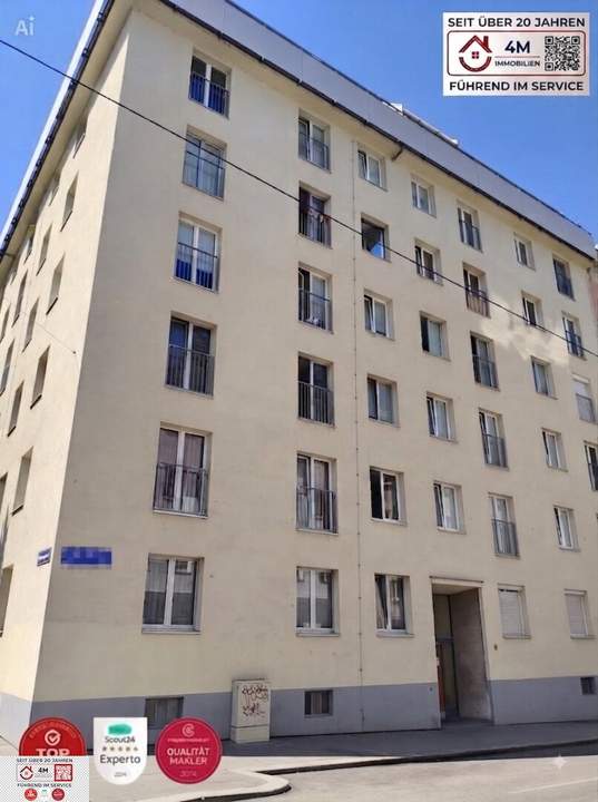 2-Zimmer - Wohnung mit Wertsteigerungspotenzial nach Renovierung