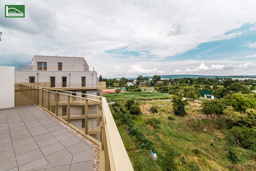 Traumhafter Fernblick ins Grüne zum Verlieben _ Provisionsfreier Erstbezugs-Neubau im "Hirschfeld" - ausgezeichnete Ausstattung und Grundriss