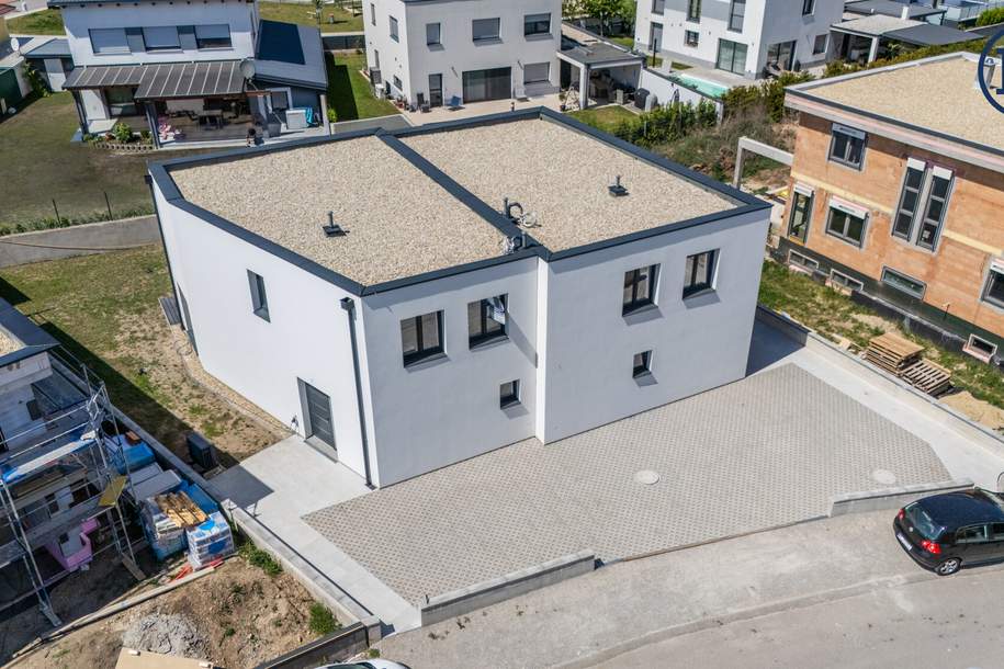 Belagsfertige Doppelhaushälfte in Ziegelmassivbauweise – nahe Wien, Haus-kauf, 399.000,€, 2284 Gänserndorf