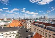 Löwelstraße: Klimatisierte Maisonette-Wohnung mit Dachterrasse in top Innenstadtlage - ab sofort!