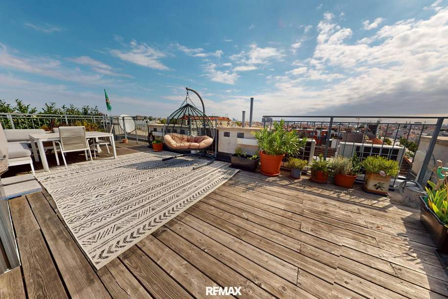 Dachgeschoß-Maisonette mit 360°-Dachterrasse, Wohnung-kauf, 778.000,€, 1170 Wien 17., Hernals