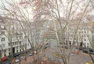 Erstbezug nach Sanierung: helle Altbau - Wohnung im 2. Liftstock mit schönem Ausblick. Bestlage bei U4 Friedensbrücke - Donaukanal ums Eck