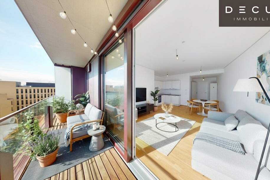WOHNEN IM TRIIIPLE | 9.OG MIT PRATERBLICK | ROOFTOP-POOL, Wohnung-kauf, 385.000,€, 1030 Wien 3., Landstraße