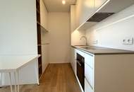 6. OG und WEITBLICK!!! Sensationelle Single-Wohnung mit hochwertigen Einbaumöbeln und großer Außenfläche