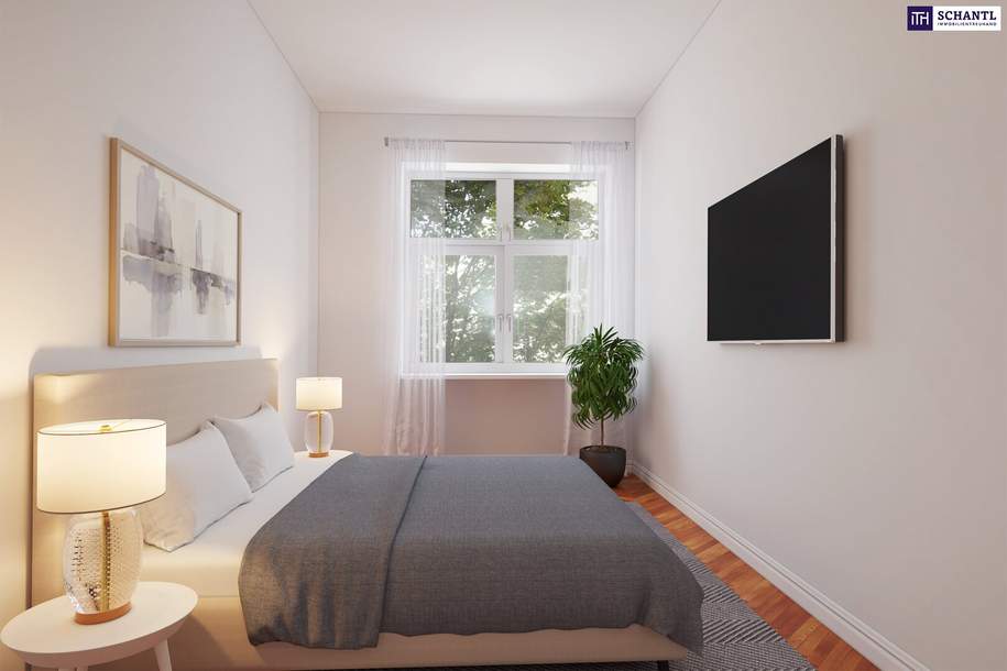 ++ LUXURY LIVING ++ TOP 1 + Exklusive Altbauwohnung mit großer Terrassen-Gartenfläche + Frisch saniert, Wohnung-kauf, 449.000,€, 1200 Wien 20., Brigittenau