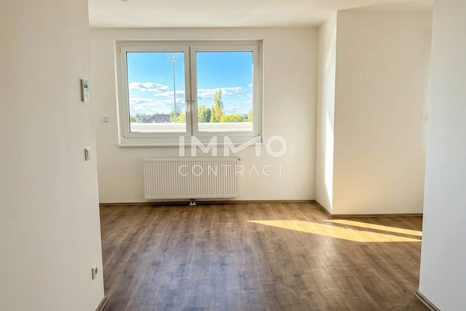 Wohnen mit Weitblick – Attraktive 2-Zimmer-Dachgeschosswohnung im Erstbezug, Wohnung-miete, 1.058,00,€, 2700 Wiener Neustadt(Stadt)