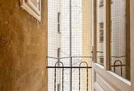 Büro: Stilvolles Altbauobjekt mit Klopfbalkon beim Währinger Schubertpark!