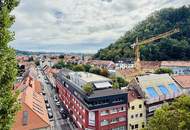 Exklusives Penthaus im Zentrum von Graz,159 m² Wfl.,169 m² Terrassen neuwertig!