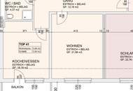 Neuwertige 2,5 Zimmerwohnung nahe dem Stadtzentrum von Linz