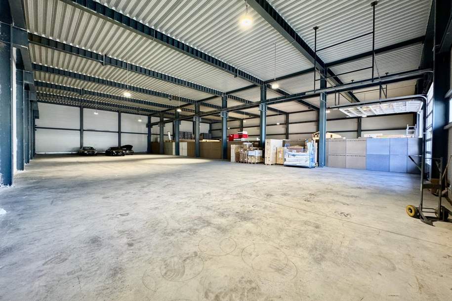 "1.282m² Halle in Toplage-vielseitig nutzbar & optimalangebunden! ", Gewerbeobjekt-miete, 15.384,00,€, 1110 Wien 11., Simmering