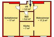 Kapitalanlage am Reumannplatz: gut vermietbare 2-Zimmer-Wohnung mit idealer Anbindung