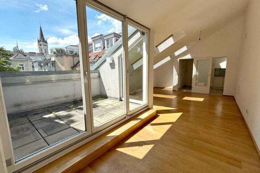 Hofseitige Drei Zimmer DG-Wohnung Nähe U3 Kardinal Nagel Platz!, Wohnung-kauf, 529.000,€, 1030 Wien 3., Landstraße