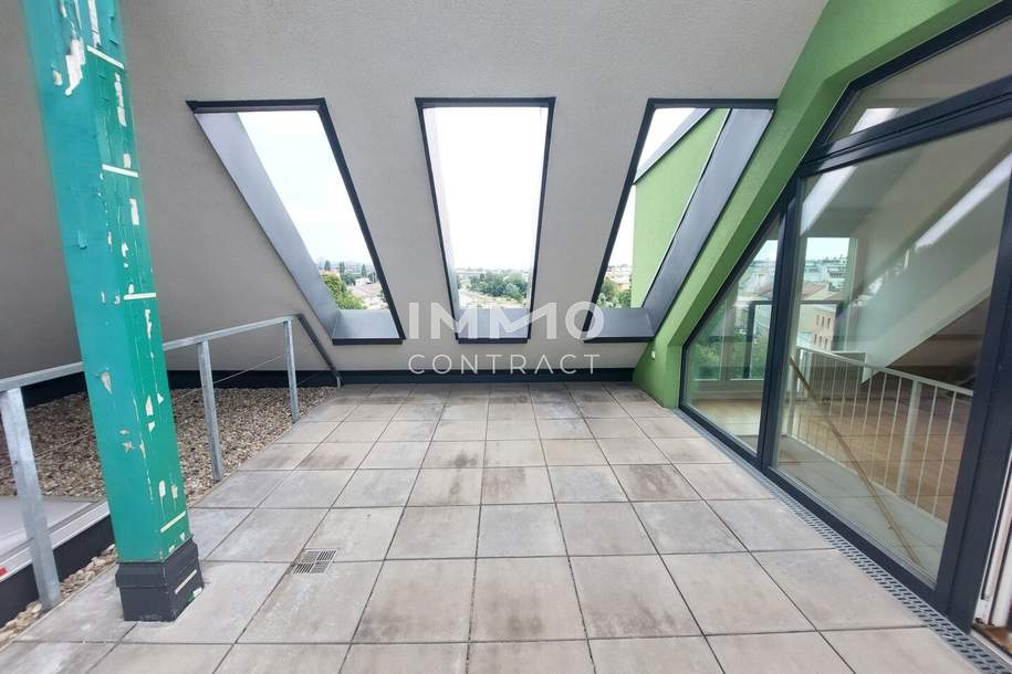 Unbefristete Dachterrassen-Maisonette-Wohnung in Floridsdorf: Angerer Straße 20-22 - Top 19, Wohnung-miete, 1.538,72,€, 1210 Wien 21., Floridsdorf