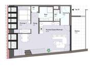 Stilvolle 2-Zimmer-Dachgeschosswohnung mit großer Dachterrasse & zusätzlichem Dachraum