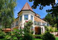 Repräsentative Traum-Villa in ruhiger Aussichtslage! Schwimmhalle, Sauna und Biotop