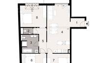 Westseitige Balkonwohnung ! Nachhaltiger Neubau nahe zur U4