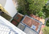 DG Wohnung gleich beim Reumannplatz – 2-Zimmerwohnung mit großer Küche mit Essplatz und ruhiger Hofterrasse!