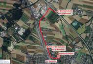 ENTWICKLUNGSAREAL IN ST. VALENTIN – GFZ 1,4 MÖGLICH, >5.100 M² GRUNDSTÜCK