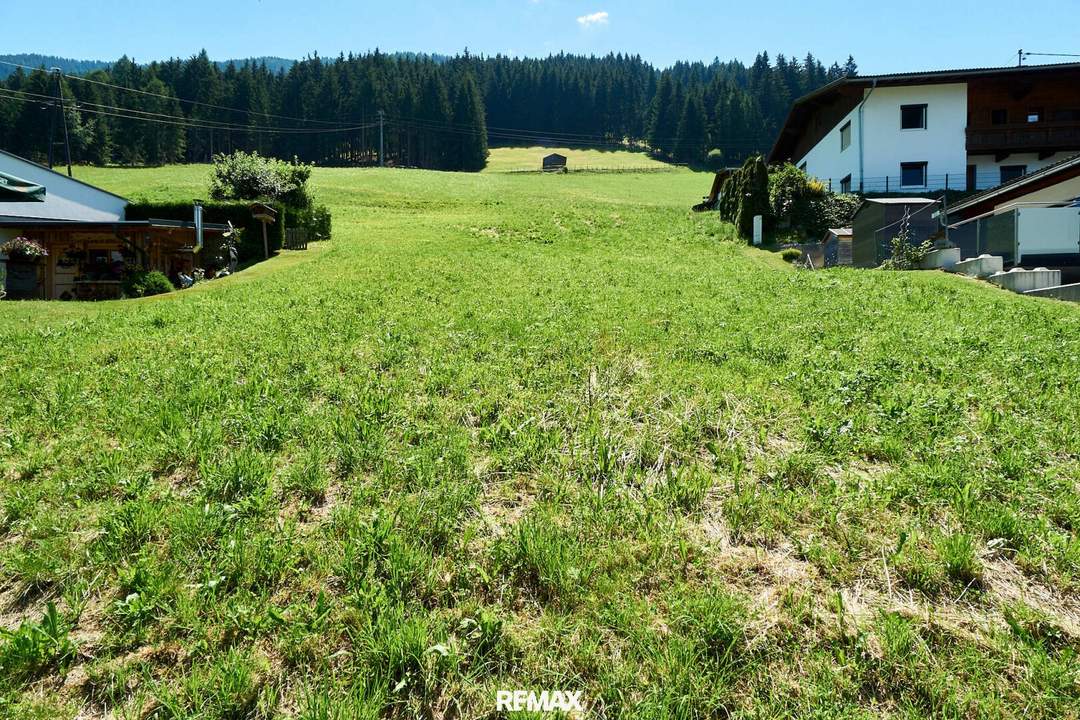 Sonniges Baugrundstück mit Panoramablick in Tanneben – Sellrain