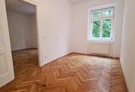 PRATERCOTTAGE, SCHÜTTELSTRASSE, teilsanierte 105 m2 Altbau, 3 Zimmer, Küche, Wannenbad, Parketten, 2er-WG-geeignet