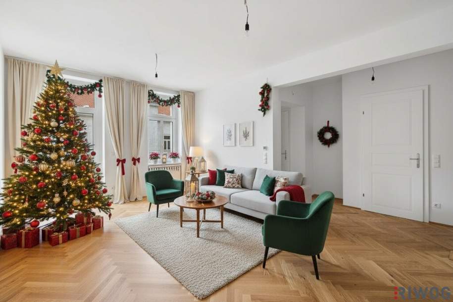 Sonnige 3-Zimmer Altbauwohnung nahe dem Augarten | Erstbezug nach Sanierung, Wohnung-kauf, 695.000,€, 1200 Wien 20., Brigittenau