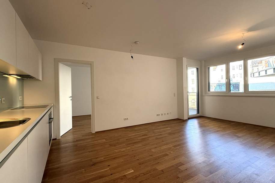 COMING SOON!!! Klimatisierte, neuwertige DG-Wohnung mit 13m² hofseitigem Balkon, Wohnung-miete, 1.670,00,€, 1050 Wien 5., Margareten