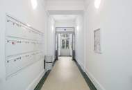 Großzügige Sonnenterrasse + absolute Privatsphäre - Helle 3-Zimmer-Wohnung in eleganter Altbauliegenschaft im 3. Bezirk