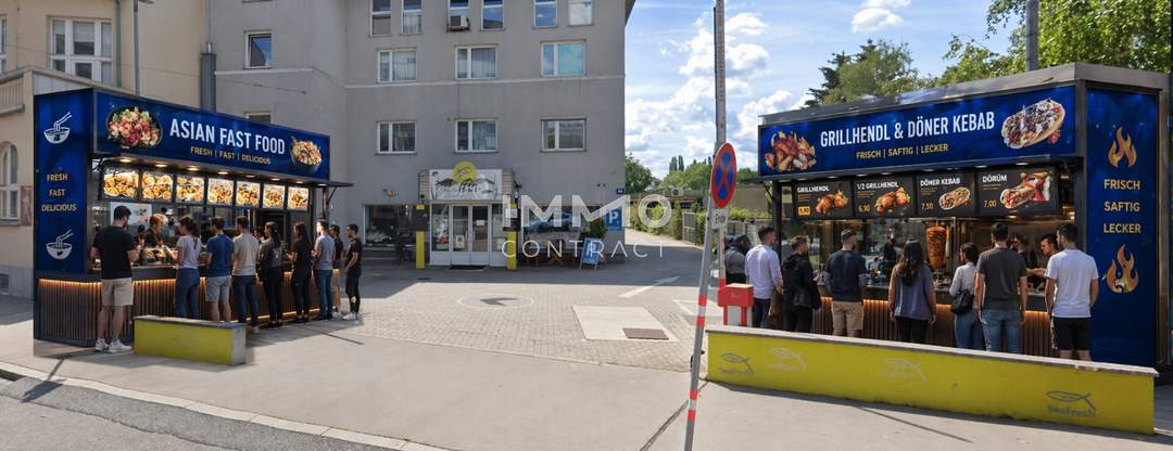 Profitables Tagesgeschäft I Take-away I Imbissstandplätze in frequentierter Lage mit Kundenfrequenz und starkem Umsatzpotenzial!