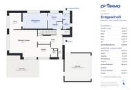Passivhaus mit beheiztem Pool, Dachterrasse und separater Ordination – unverbaubarer Grünblick