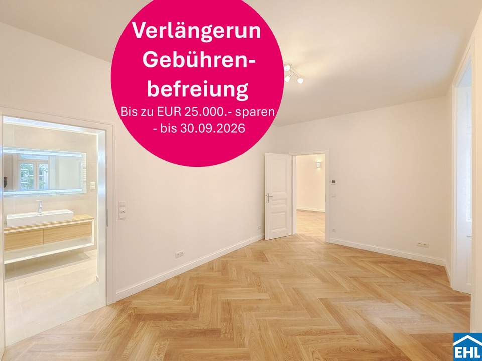 Saniert: Attraktive 2 Zimmer-Altbauwohnung im Stuwerviertel