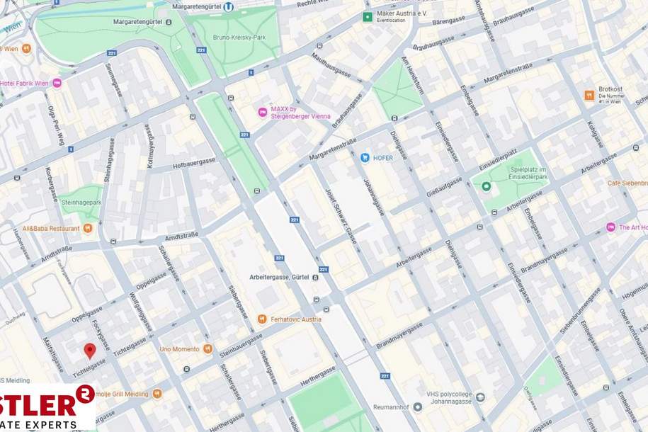 Gestalten nach Wunsch | Entkernte Wohnung in saniertem Altbauhaus | Best-Lage Meidlings, Wohnung-kauf, 195.000,€, 1120 Wien 12., Meidling