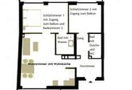 Exklusive und qualitativ hochwertige 3-Zimmer-Neubau mit zwei Balkon/Terrassen ab August 2026 zur Miete!