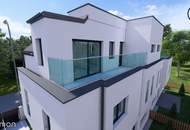 Doppelhaus-Neubau mit Garten, Terrasse &amp; Dachterrasse – Schlüsselfertig!