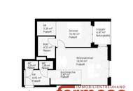 Moderne 2-Zimmer-Wohnung mit Loggia, Tiefgarage &amp; U-Bahn-Nähe in 1210 Wien, 55m², €1.099