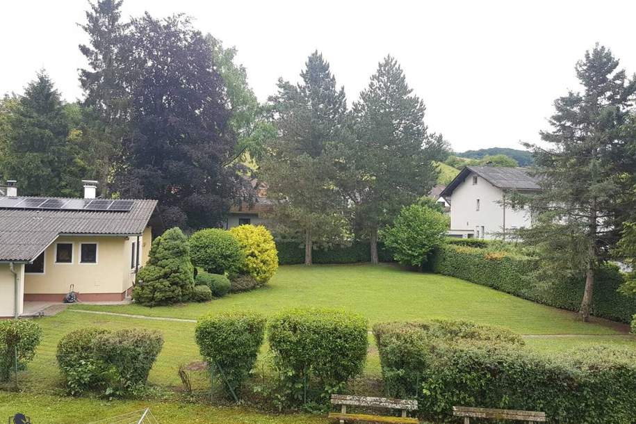 Möblierte 2-Zimmer-Wohnung mit Balkon, Grünblick und Tiefgarage in absoluter Ruhelage, Wohnung-kauf, 3053 Sankt Pölten(Land)