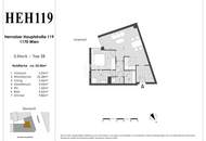 Seventeen Living - Helle 2-Zimmer Wohnung in ruhiger Innenhoflage!