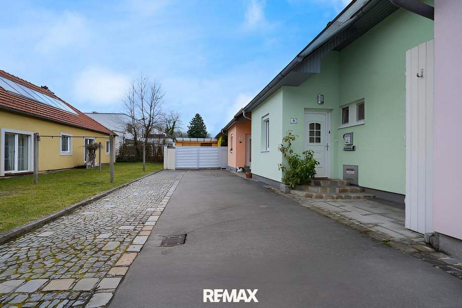 137 m² WOHN-NUTZFLÄCHE + 55 m² KELLER – BEGEHRTE LAGE – SOFORT VERFÜGBAR! Reihenhaus mit Garten, Terrasse, Balkon und Garage in zentraler Lage!, Haus-kauf, 389.000,€, 4400 Steyr(Stadt)