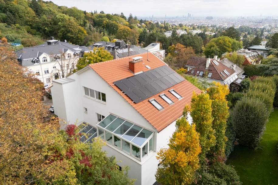 TOP LAGE Wilhelminenberg - Vollende individuell ! Nachhaltig innovativ inkl. Traumpanorama - 665m2 Nutzfläche, Haus-kauf, 2.490.000,€, 1160 Wien 16., Ottakring