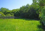 Idyllisches Baugrundstück mit Ganztagssonne am Waldrand – Ruhelage nur 5 km von Wien!