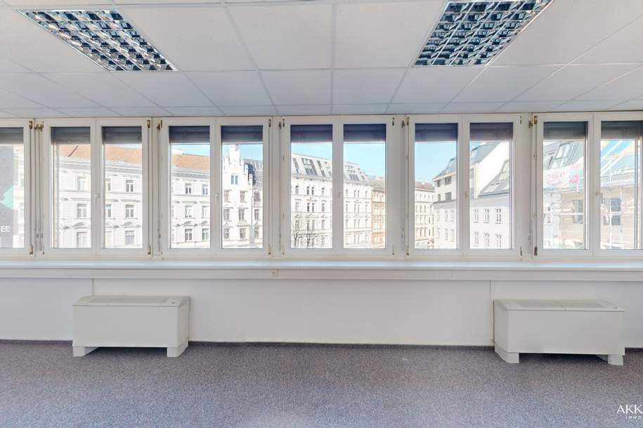 Inspirierendes Büro mit geteiltem Besprechungsraum _erweiterbare Fläche, Gewerbeobjekt-miete, 969,13,€, 1050 Wien 5., Margareten