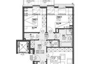 Gut aufgeteilte 3-Zimmer-Wohnung mit Balkon
